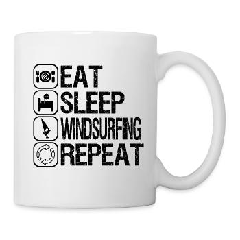 Windsurfer - Tasse - Weiß - Rechts