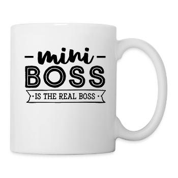 patron - Mug blanc - blanc - Droite