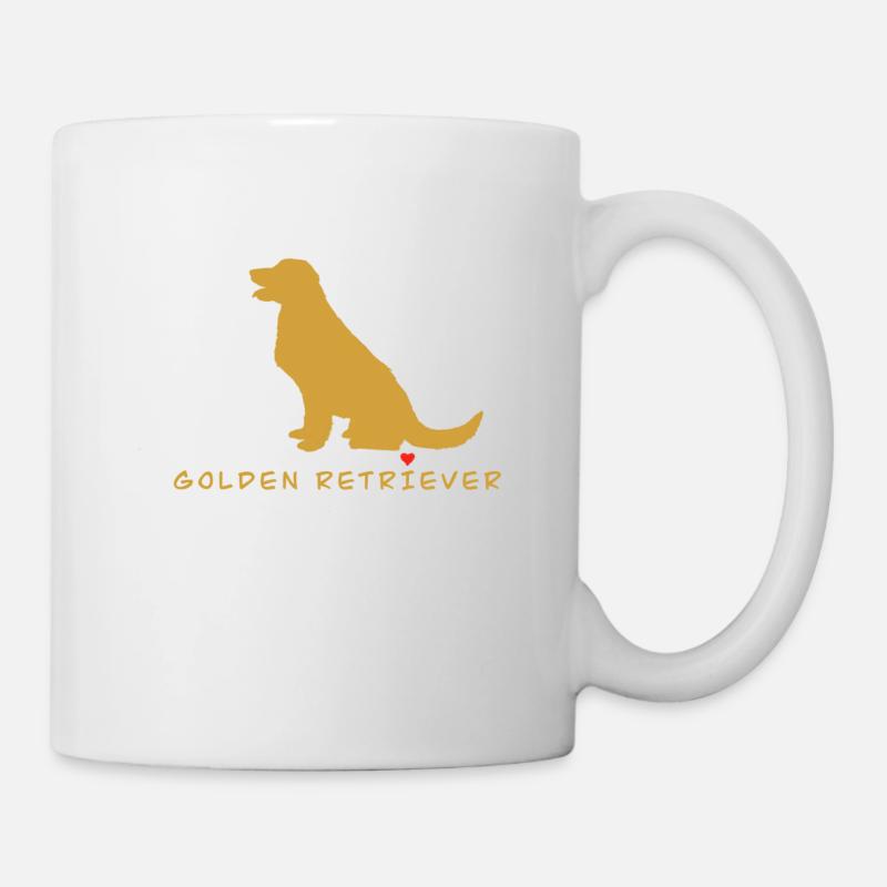 Golden Retriever - Mug - white