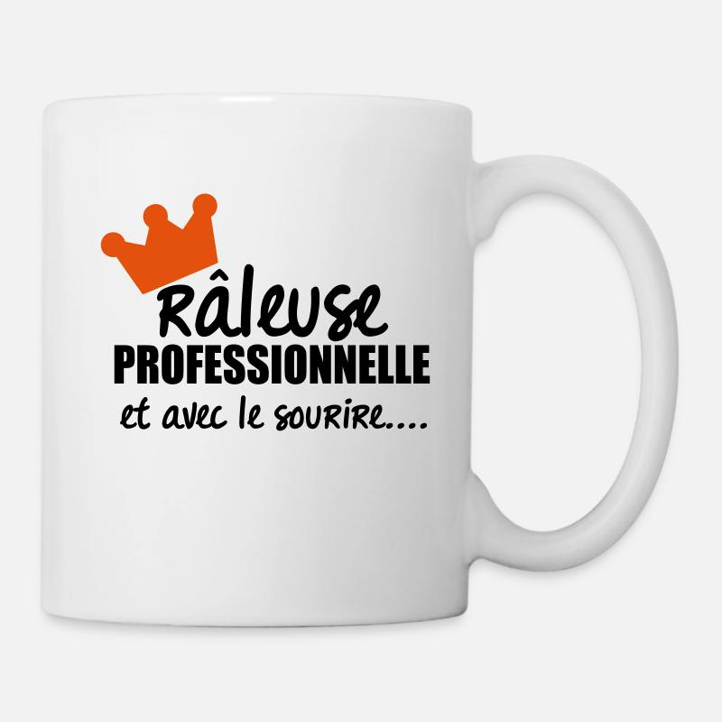 râleuse professionnelle - Mug blanc - blanc