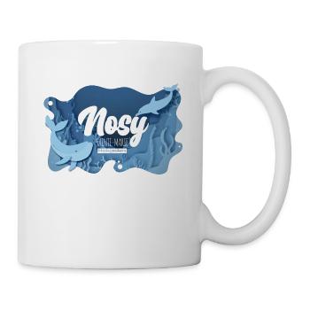 Île Sainte Marie Madagascar - Mug blanc - blanc - Droite