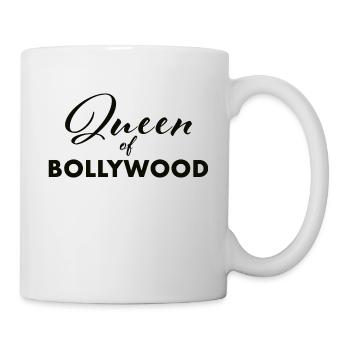 Reine de Bollywood noir - Mug blanc - blanc - Droite