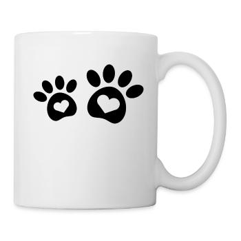 Chat, chat, animal, animal domestique, animal domestique - Mug blanc - blanc - Droite