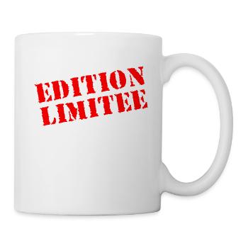 T-Shirt in limitierter Auflage - Tasse - Weiß - Rechts