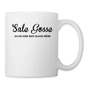 sale gosse cool cadeau sympa anniversaire garçon - Mug blanc - blanc - Droite