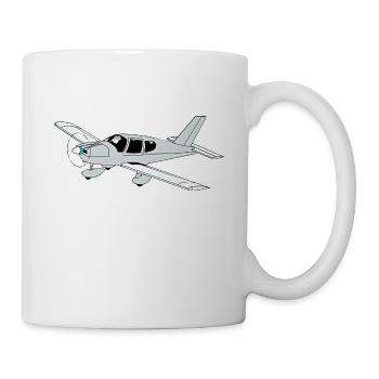 Flieger 3 - Tasse - Weiß - Rechts