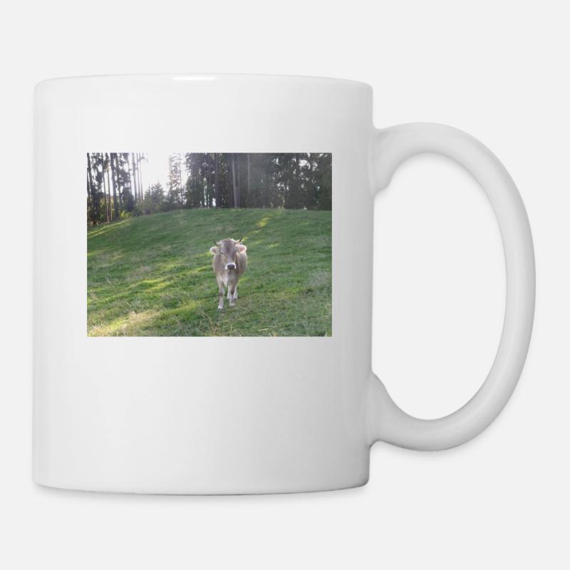 Vache - Mug blanc - blanc