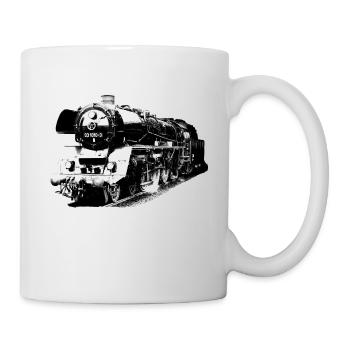 Steam locomotive 03 1010 - Mug - white - Right