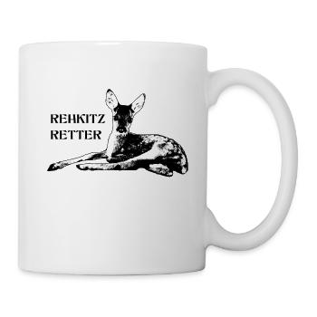 Rehkitz 17 - Tasse - Weiß - Rechts