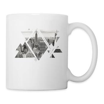 New York City NYC USA America Skyline City - Mug - white - Right