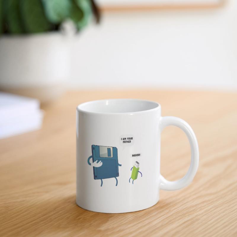Father _ Son Floppy Disk ... Programmers & Nerd Mug