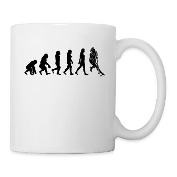 Damen Hockey - Tasse - Weiß - Rechts
