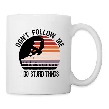 Mountaineers | Mountaineer | Rock climbing | Humor - Mug - white - Right