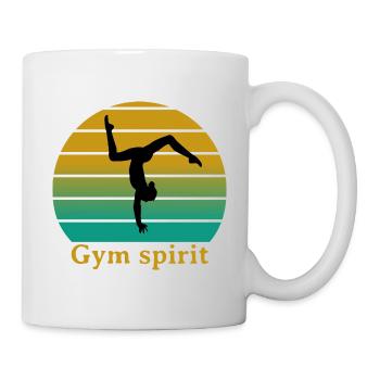 Gym spirit - Mug blanc - blanc - Droite