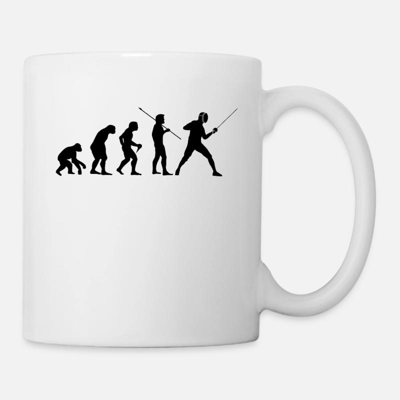 Escrime - Mug blanc - blanc