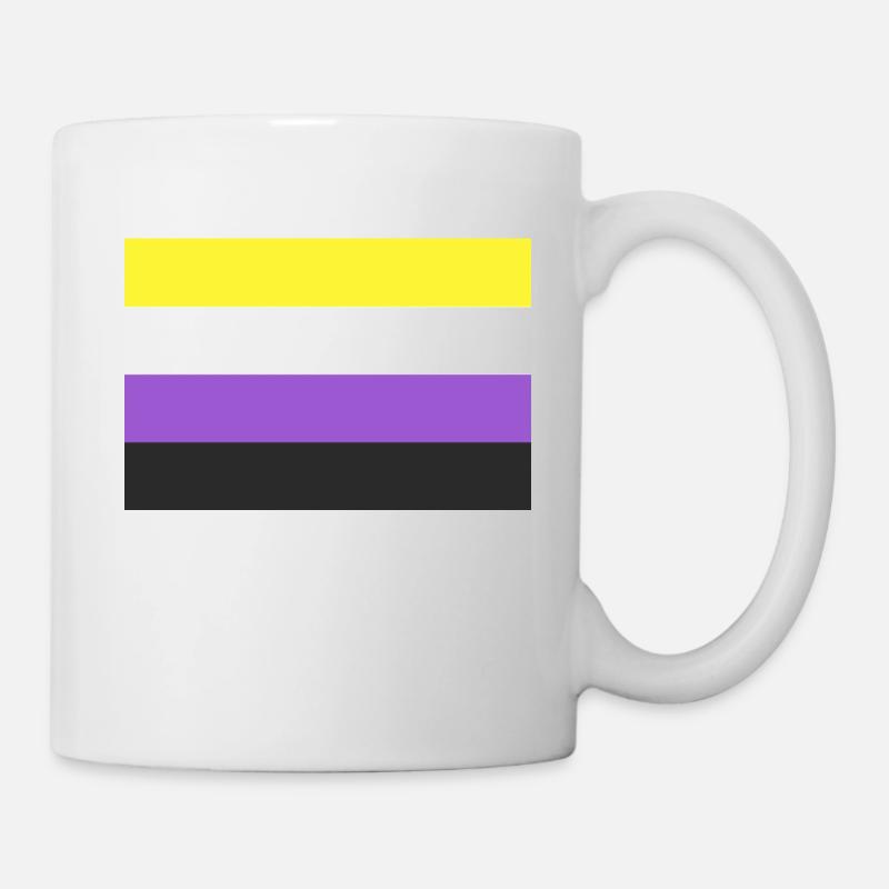 LGBT Non binaire - Mug blanc - blanc