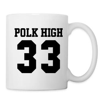 Polk Hoch 33 - Tasse - Weiß - Rechts