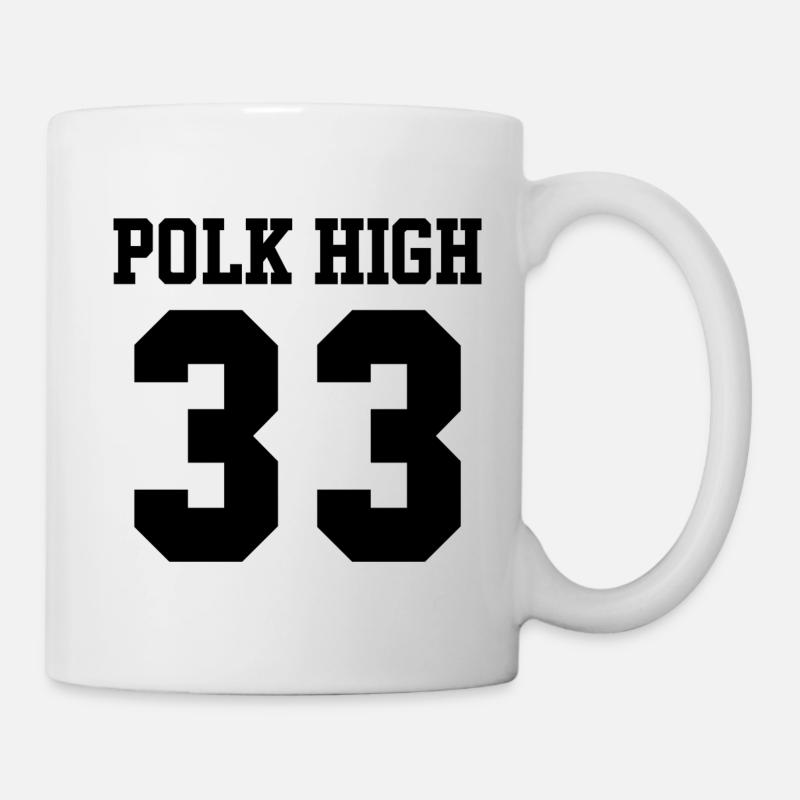 Polk Haut 33 - Mug blanc - blanc