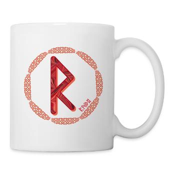 rune raido e 18 - Mug - white - Right