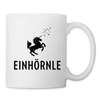 Stuttgarter Einhörnle - Tasse - Weiß - Rechts