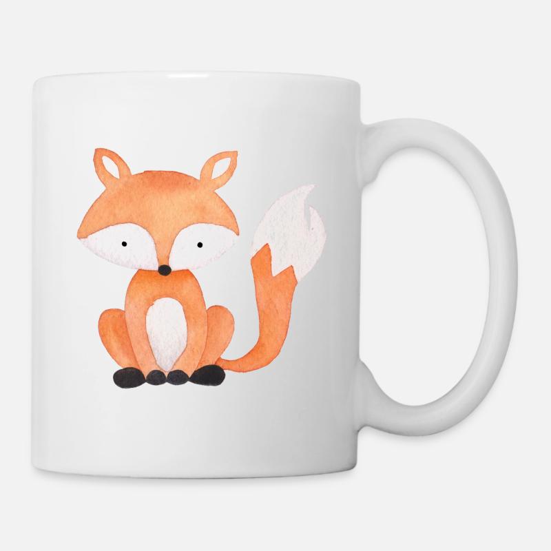 Petit renard - Mug blanc - blanc