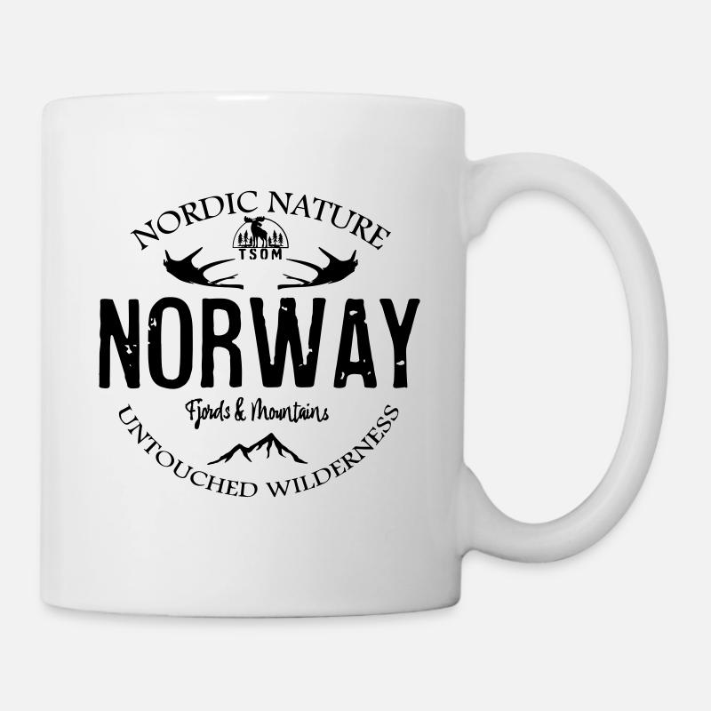 Nordic Nature - Norvège - Mug blanc - blanc
