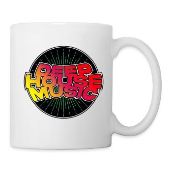 Deep House Music | Erhebende epische Hymnen - Tasse - Weiß - Rechts