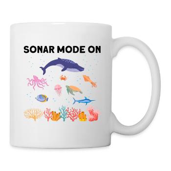 Sonar Boat Sea Marine Biologist Marine Biology - Mug - white - Right