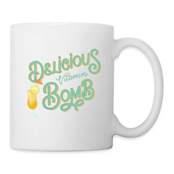Vitamin Bomb - Tasse - Weiß - Rechts