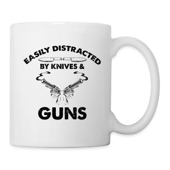 Knife Collector Designs Messerfan Knife Maker - Mug - white - Right