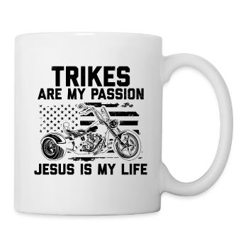 Trike - Tasse - Weiß - Rechts