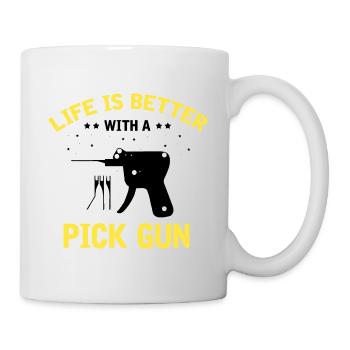 Lockpicking Expert Unlocking Service Lock Papa - Mug - white - Right