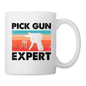 Lockpicking Expert Unlocking Service Lock Design - Mug - white - Right