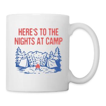 Nights at Camp Camping Forest Camper Woods - Tasse - Weiß - Rechts