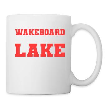 Better at the lake wakeboarder poison - Mug - white - Right