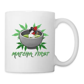 Asian Japanese Tea Matcha Tea I Gift - Mug - white - Right