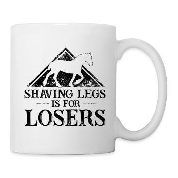 Conception Clydesdale pour clydesdale Riders - Mug blanc - blanc - Droite