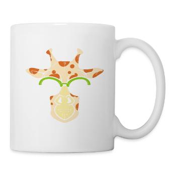 Cool Girafe Animal Scientist Poison - Mug blanc - blanc - Droite