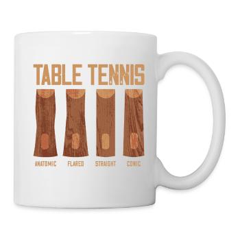 Table Tennis Racket Grip Types Table Tennis - Mug - white - Right