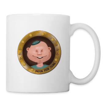 Moin Min Jung - Tasse - Weiß - Rechts