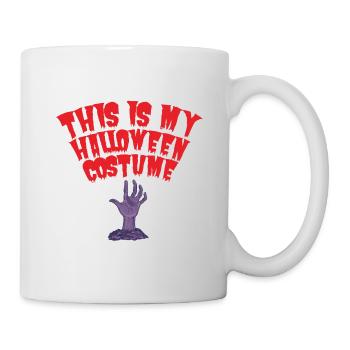 DAS IST MEIN HALLOWEEN KOSTÜM - Tasse - Weiß - Rechts