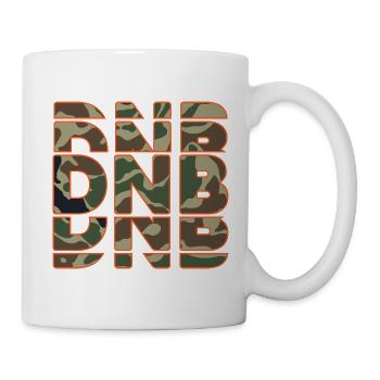 Junglist Love Drum n Bass DNB Camo Remix - Tasse - Weiß - Rechts