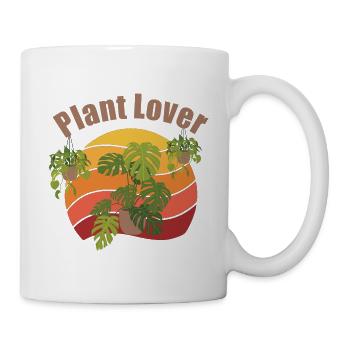 Green : Plant Lovers - Mug - white - Right