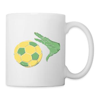 Handball Player Handball Ball Outfit HandballEr - Mug - white - Right