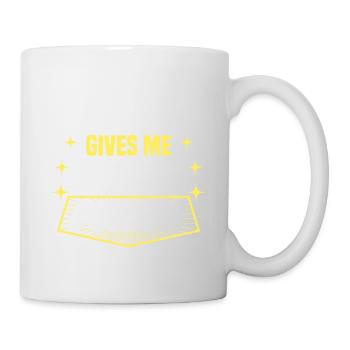 Pastitsio Gives Me Teacher Powers Funny Professor - Mug - white - Right
