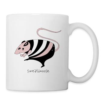 sweatimoose - Mug blanc - blanc - Droite