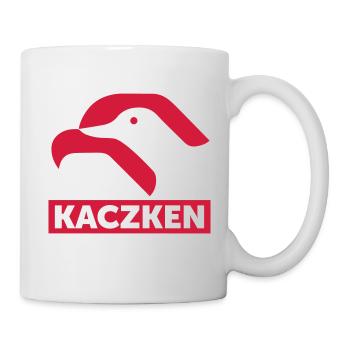 KACZOGRÓD KACZKEN POLNISCHE ENTE WEISS-ROT - Tasse - Weiß - Rechts