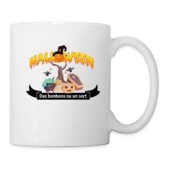 halloween - Mug blanc - blanc - Droite