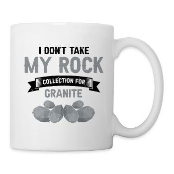 Collecteurs minéraux et ventilateur de minéraux de minerais - Mug blanc - blanc - Droite