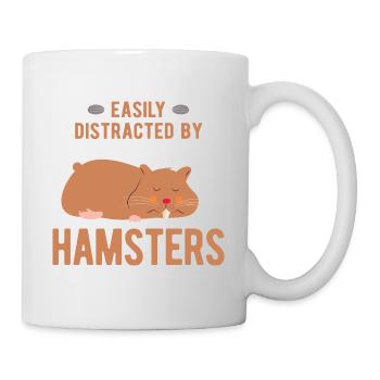 Nagetier Hamster - Tasse - Weiß - Rechts